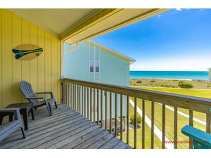 Covered Porch with Ocean & Pool View II